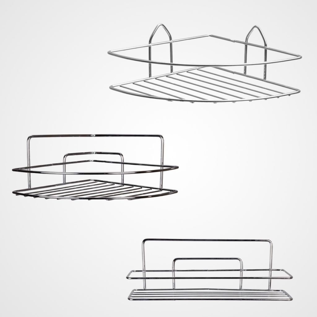 Bath Corner Shelf Chrome